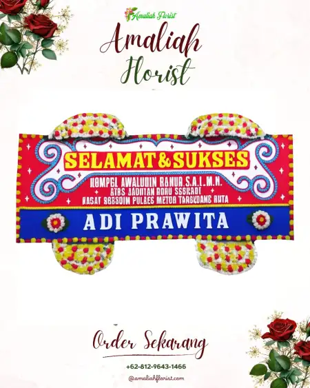 Papan Bunga Ucapan Selamat Sendangmulyo